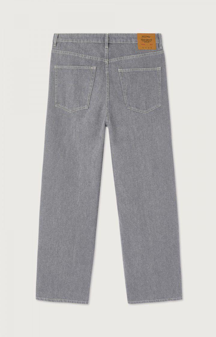 American Vintage Nafow Brushed Grey Balloon Jeans Herren grau